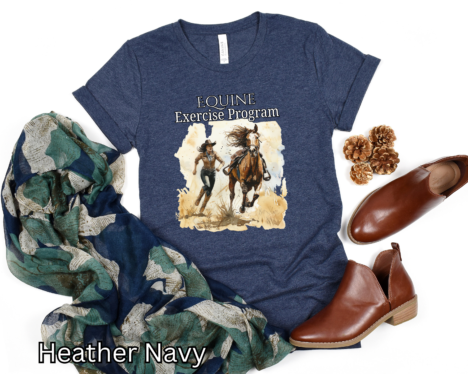 Alternative view of Equine Exercise Program - T-Shirt