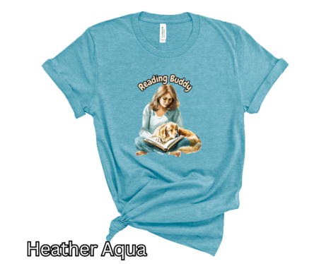 Alternative view of Reading Buddy - Dog - TShirt